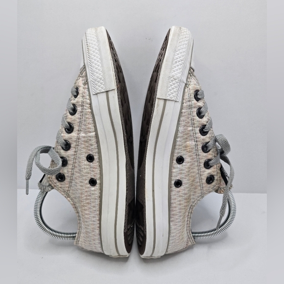 Converse | Chuck Taylor's All-Star metallic diamond low-top sneakers | WMS 8 - Picture 10 of 12